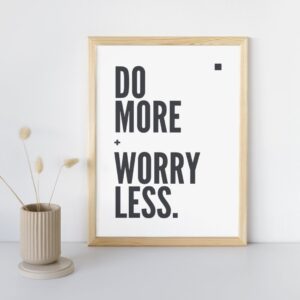 Poster Diseño A3 - DO MORE