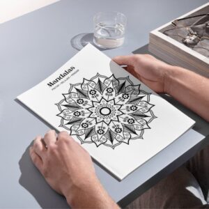 Set Mandalas para colorear - A4