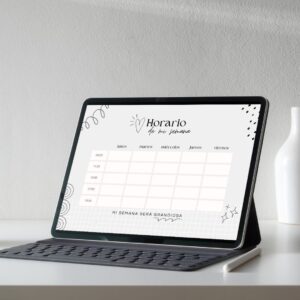 Planner Semanal A4 - Joven gris