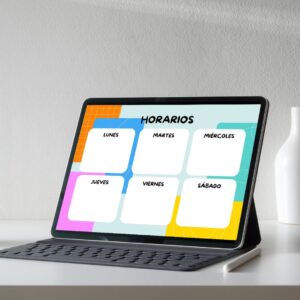 Planner Semanal A4 - Colores