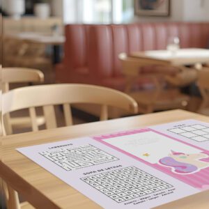 INDIVIDUAL DIDÁCTICO UNICORNIO - A3